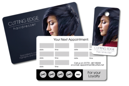 salon cards